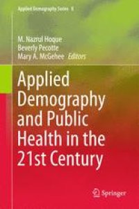 cover of the book Applied Demography and Public Health in the 21st Century