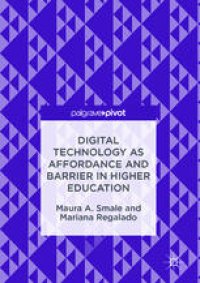 cover of the book Digital Technology as Affordance and Barrier in Higher Education