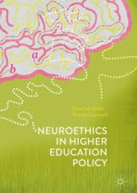 cover of the book Neuroethics in Higher Education Policy