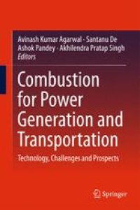 cover of the book Combustion for Power Generation and Transportation: Technology, Challenges and Prospects