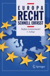 cover of the book Europarecht - Schnell erfasst