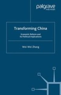 cover of the book Transforming China: Economic Reform and its Political Implications