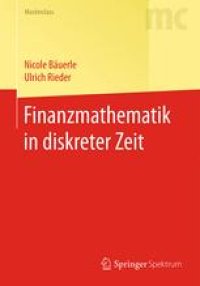 cover of the book Finanzmathematik in diskreter Zeit