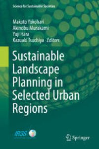 cover of the book Sustainable Landscape Planning in Selected Urban Regions