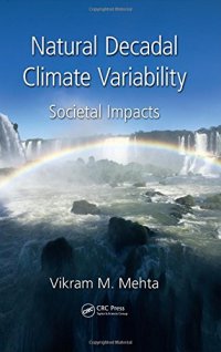 cover of the book Natural Decadal Climate Variability: societal impacts and predictability