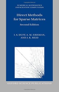 cover of the book Direct methods for sparse matrices