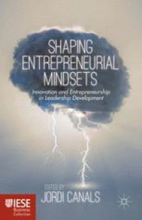 cover of the book Shaping Entrepreneurial Mindsets: Innovation and Entrepreneurship in Leadership Development