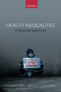 cover of the book Health inequalities : critical perspectives