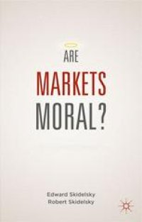 cover of the book Are Markets Moral?