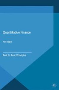 cover of the book Quantitative Finance: Back to Basic Principles