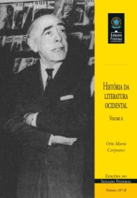 cover of the book História da Literatura Ocidental - Volume II