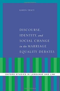 cover of the book Discourse, identity, and social change in the marriage equality debates