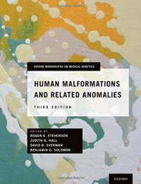 cover of the book Human malformations and related anomalies