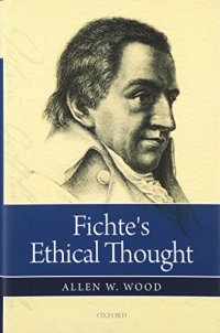 cover of the book Fichte’s ethical thought