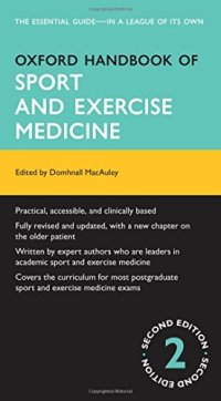 cover of the book Oxford handbook of sport and exercise medicine