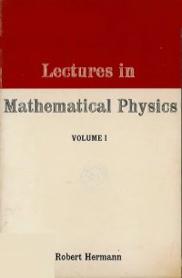 cover of the book Lectures in mathematical physics