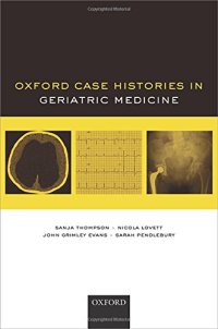 cover of the book Oxford case histories in geriatric medicine