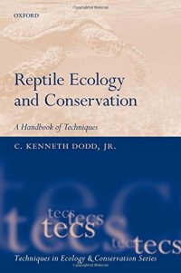 cover of the book Reptile ecology and conservation : a handbook of techniques