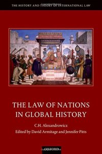 cover of the book Law of nations in global history