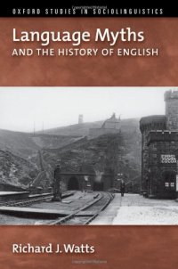 cover of the book Language myths and the history of English