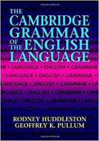 cover of the book The Cambridge Grammar of the English Language