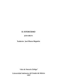 cover of the book El estoicismo