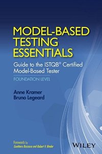 cover of the book Model-Based Testing Essentials - Guide to the ISTQB Certified Model-Based Tester: Foundation Level