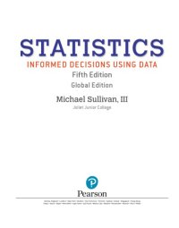 cover of the book Statistics. Informed Decisions using Data