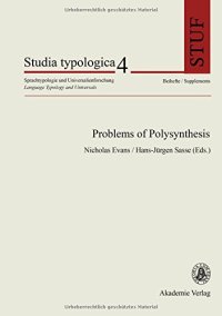 cover of the book Problems of Polysynthesis