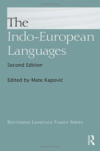 cover of the book The Indo-European Languages