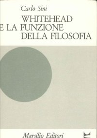 cover of the book Whitehead e la funzione della filosofia