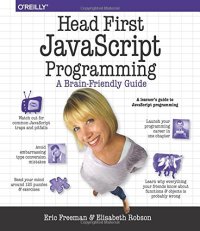 cover of the book Head First JavaScript Programming: A Brain-Friendly Guide