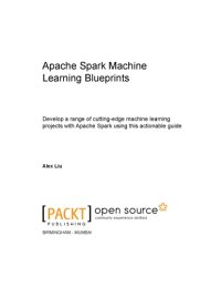 cover of the book Apache Spark Machine Learning Blueprints