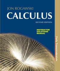 cover of the book Calculus. Instructor’s Solutions Manual