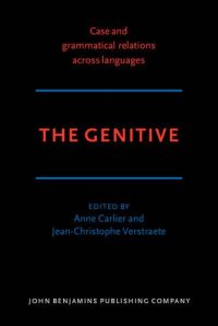 cover of the book Case and Grammatical Relations Across Languages: The Genitive