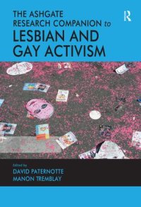 cover of the book The Ashgate Research Companion to Lesbian and Gay Activism