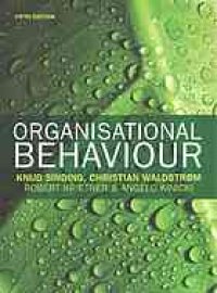 cover of the book Organisational behaviour