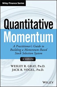 cover of the book Quantitative Momentum: A Practitioner’s Guide to Building a Momentum-Based Stock Selection System