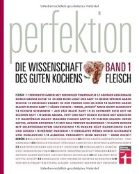 cover of the book Perfektion. Die Wissenschaft des guten Kochens. Band 1. Fleisch: Die besten Rezepte für professionell zubereitete Fleisch-Gerichte