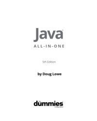 cover of the book Java All-in-One for Dummies