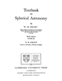 cover of the book Textbook on Spherical Astronomy