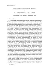 cover of the book Selected papers and notes on Banach function spaces