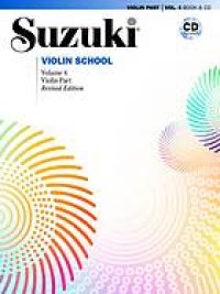 cover of the book Suzuki violin school / Violin part /, Volume 4.