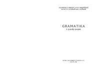 cover of the book Gramatika e gjuhës shqipe