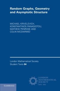 cover of the book Random Graphs, Geometry and Asymptotic Structure