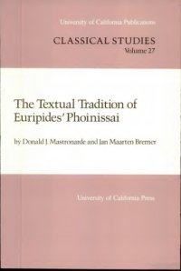 cover of the book The Textual Tradition of Euripides’ Phoinissai