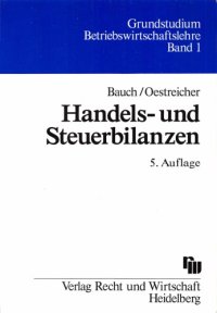 cover of the book Handels- und Steuerbilanzen