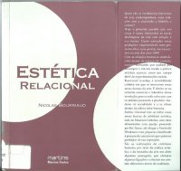 cover of the book Estética Relacional