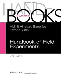 cover of the book Handbook of Field Experiments, Volume 1