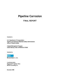 cover of the book Pipeline Corrosion